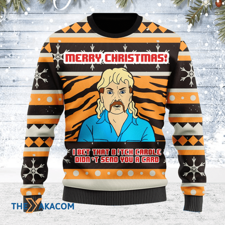 Merry Xmas I Bet That B!tch Didn_t Send You A Card Awesome Gift For Christmas Ugly Christmas Sweater Merry Xmas I Bet That B!tch Didn_t Send You A Card Awesome Gift For Christmas Ugly Christmas Sweater