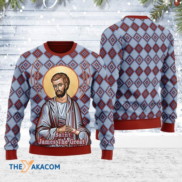 Merry Xmas Incredible James The Great Awesome Gift For Christmas Ugly Christmas Sweater