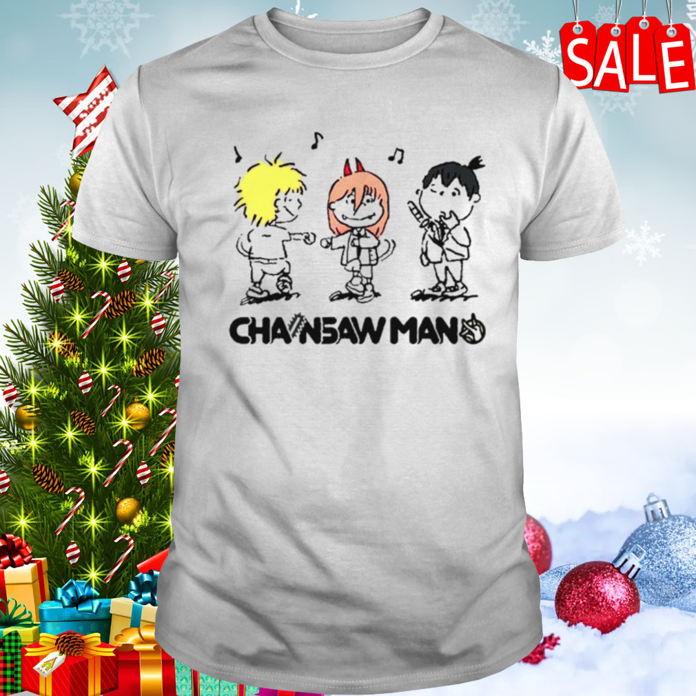 Chainsaw Man X The Peanuts Art shirt