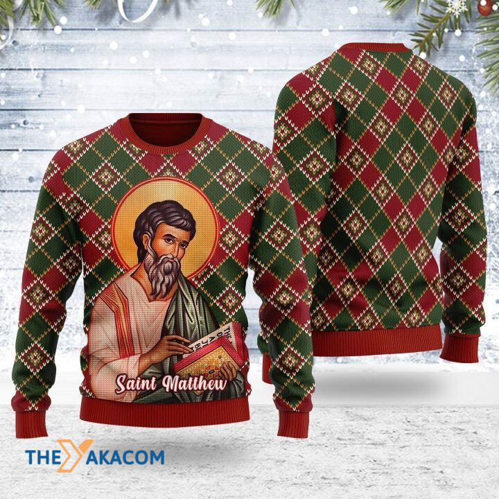 Merry Xmas Matthew The Apostle Special Awesome Gift For Christmas Ugly Christmas Sweater