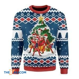 Music Band All I Want For Christmas Is Rock And Rol Gift For Christmas Ugly Christmas Sweater Music Band All I Want For Christmas Is Rock And Rol Gift For Christmas Ugly Christmas Sweater
