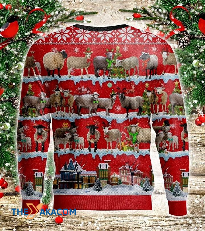 Sheeps In Xmas Day Gift For Christmas Ugly Christmas Sweater