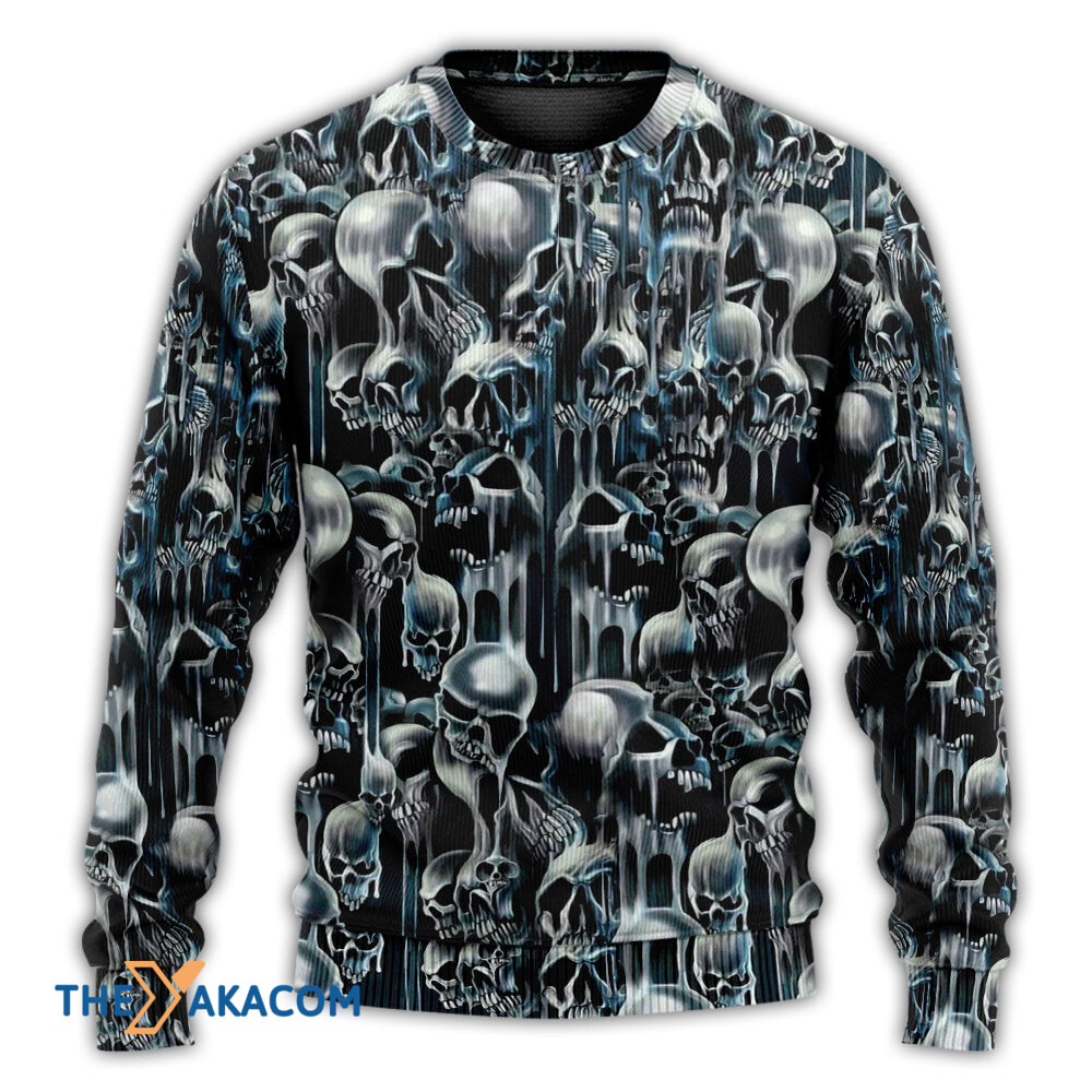Skull It_s Hot in Here Gift For Lover Ugly Christmas Sweater