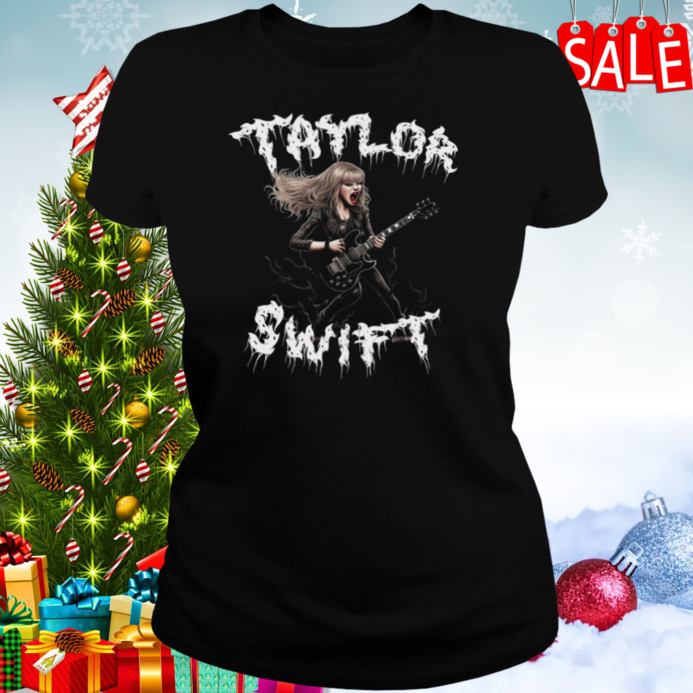 Taylor Swift Black Metal Ai Art shirt - Trend Tee Shirts Store