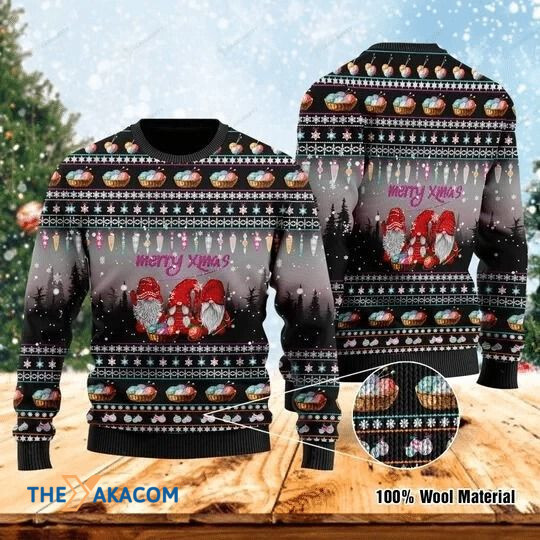 Tiny Yarn Patern And Christmas Goblin Crochet Yarn Merry Xmas Gift For Christmas Ugly Christmas Sweater