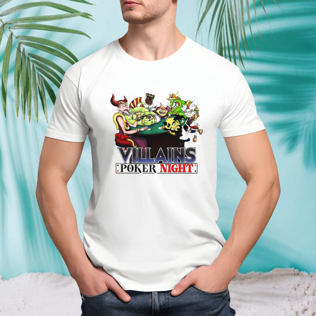 Villains Poker Night The Medievil shirt