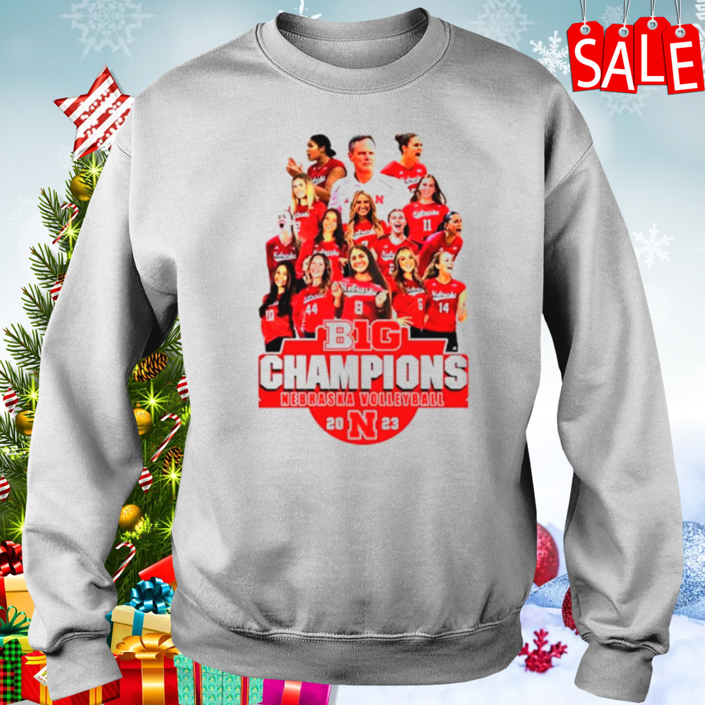 Big Champions Nebraska Volleyball 2023 shirt 4 Sweater