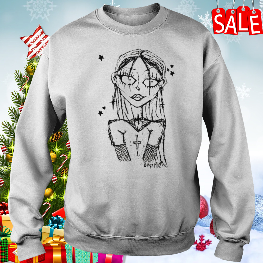 Cream Sketch Bronnie sweatshirt 4 Sweater
