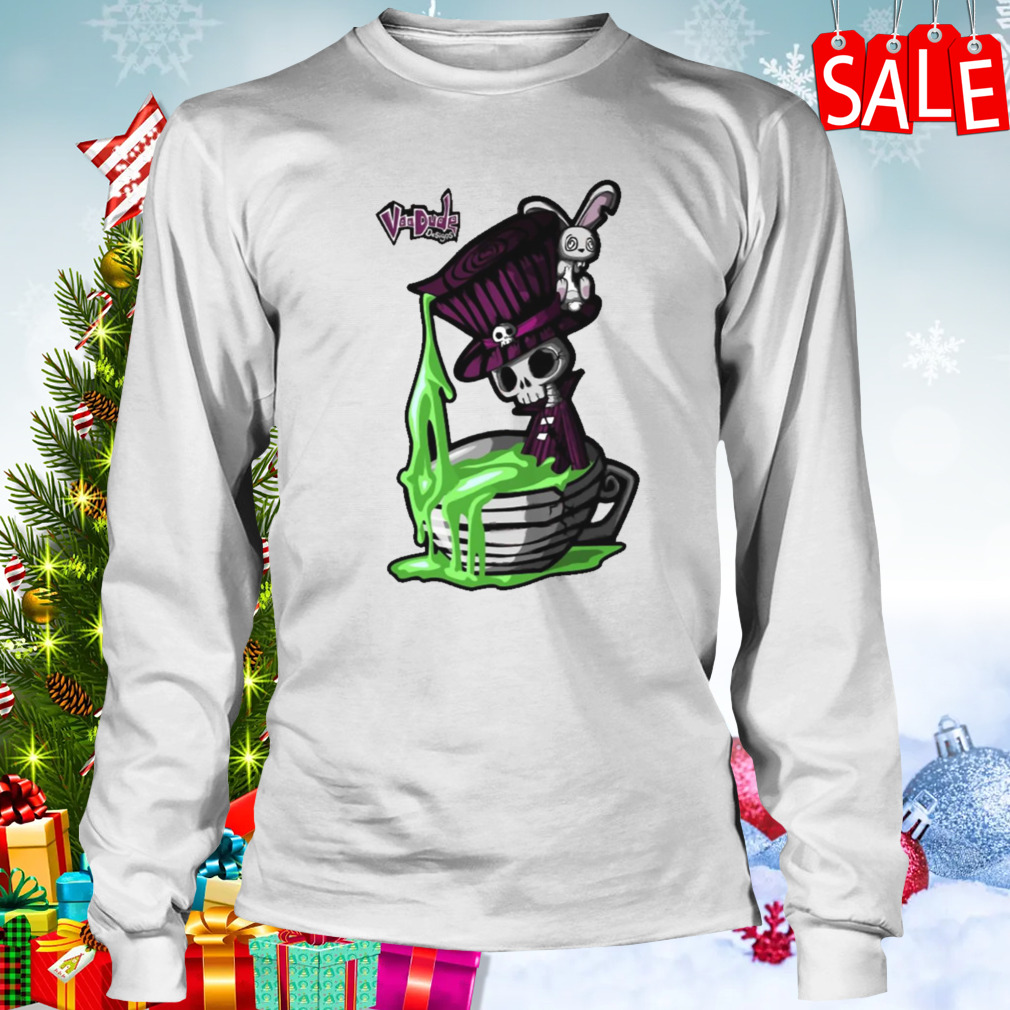 Dead Hatter Chibi Cartoon Mad Hatter shirt 3 Longsleeve shirt