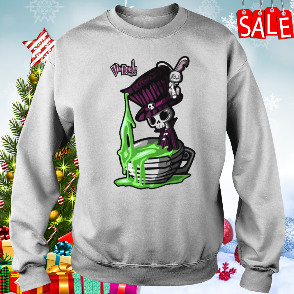 Dead Hatter Chibi Cartoon Mad Hatter shirt 4 Sweater