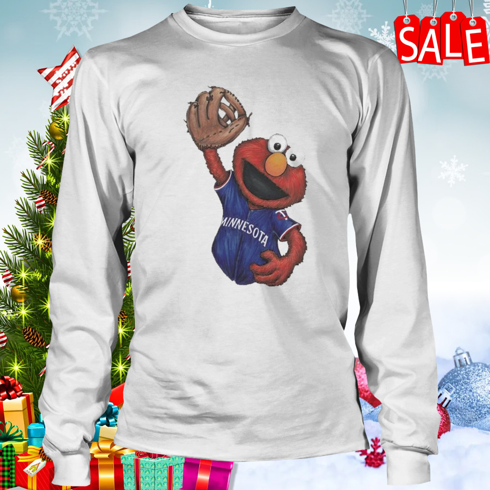 Elmo Minnesota Twins Sesame Street Limited Edition Fine T-shirt 3 Longsleeve shirt