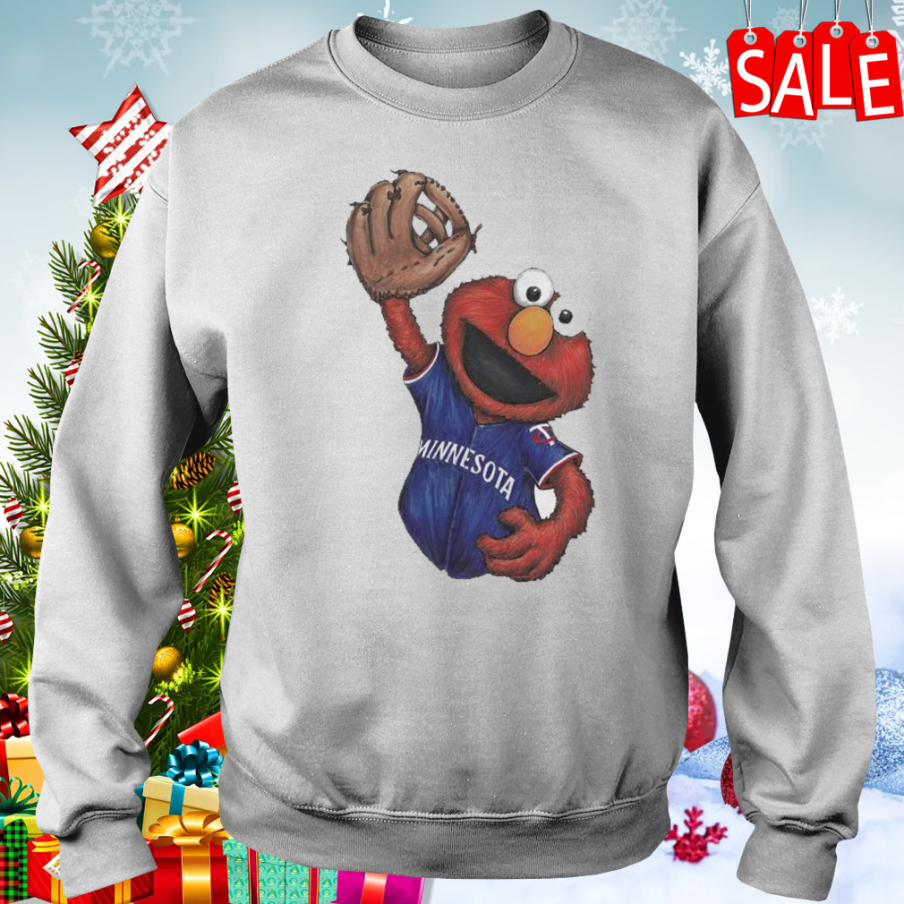 Elmo Minnesota Twins Sesame Street Limited Edition Fine T-shirt 4 Sweater