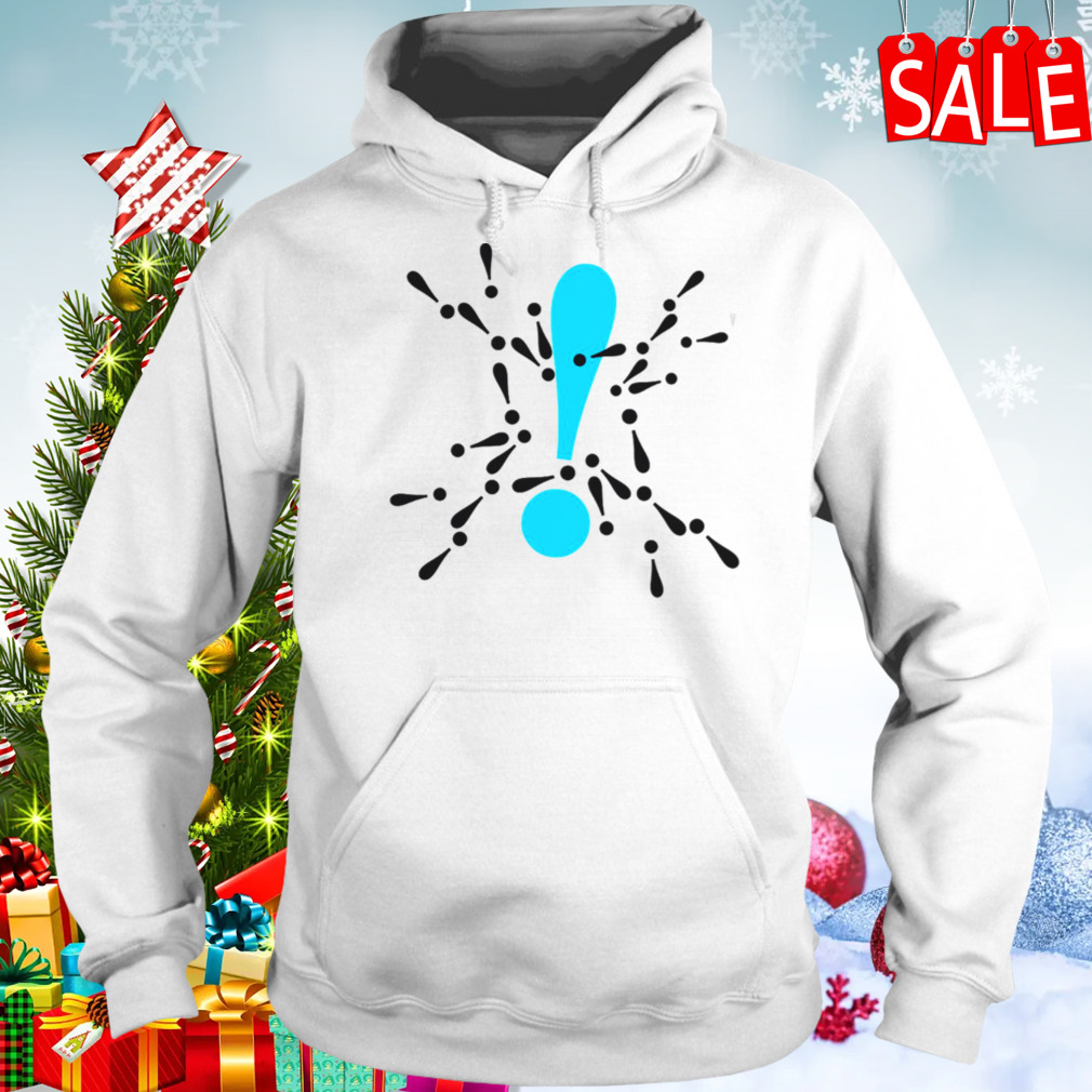 Exclamation Point And Art Prints shirt 5 Hoodie