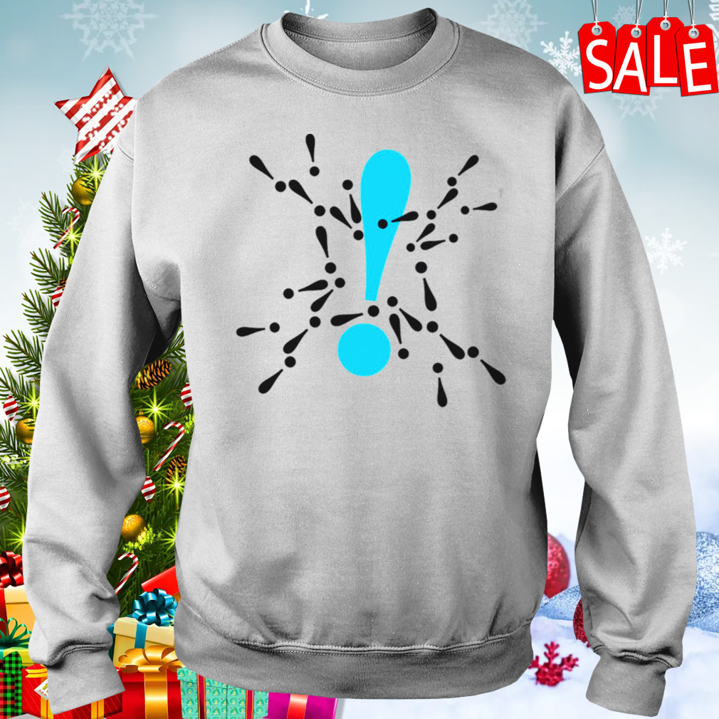 Exclamation Point And Art Prints shirt 4 Sweater