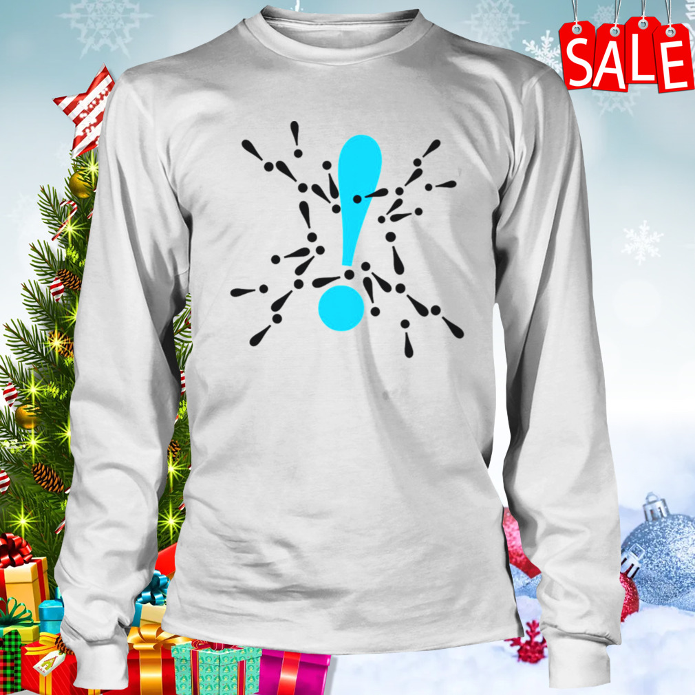 Exclamation Point And Art Prints shirt 3 Longsleeve shirt