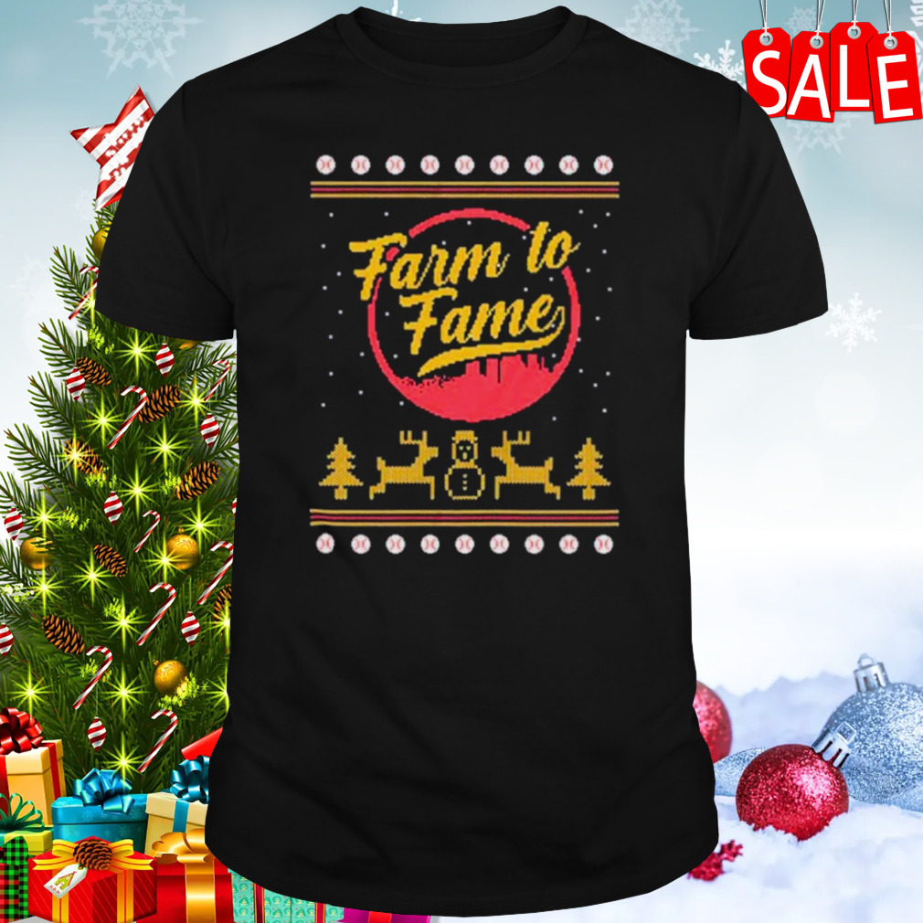 Farm to fame Ugly Christmas shirt