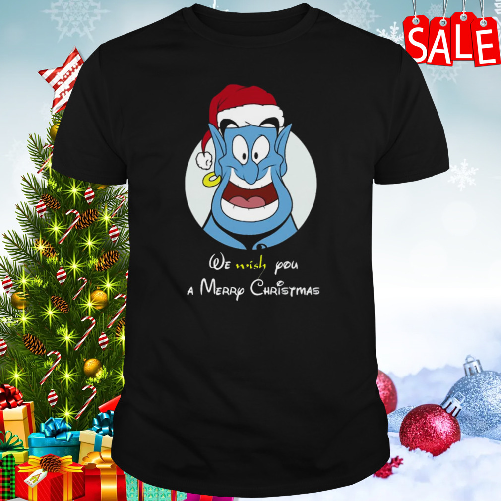 Genie Wish Aladin Christmas shirt