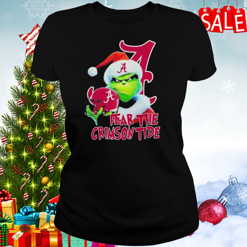 Grinch Fear The Christmas Alabama Crimson Tide shirt 2 Women's tshirt