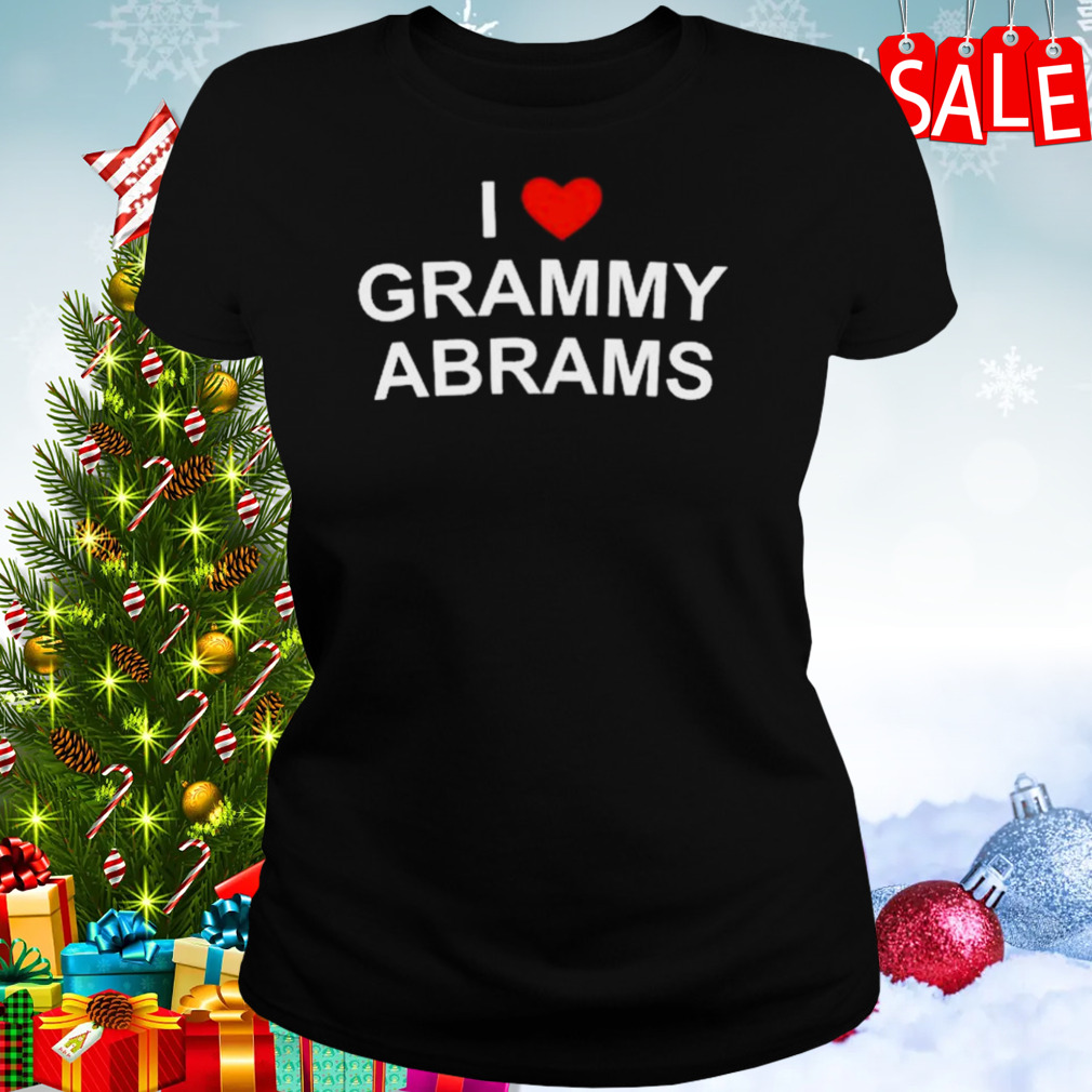 I love Grammy Abrams black sweatshirt 2 Women's tshirt