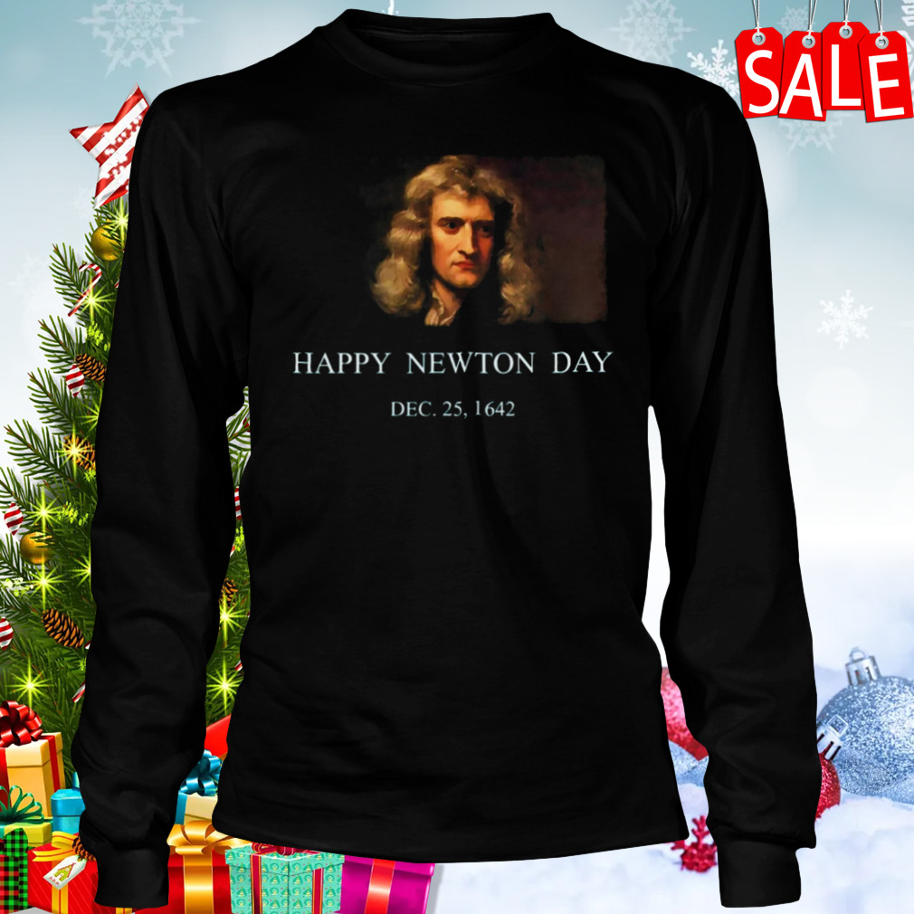 Isaac Newton Day Christmas shirt 3 Longsleeve tshirt
