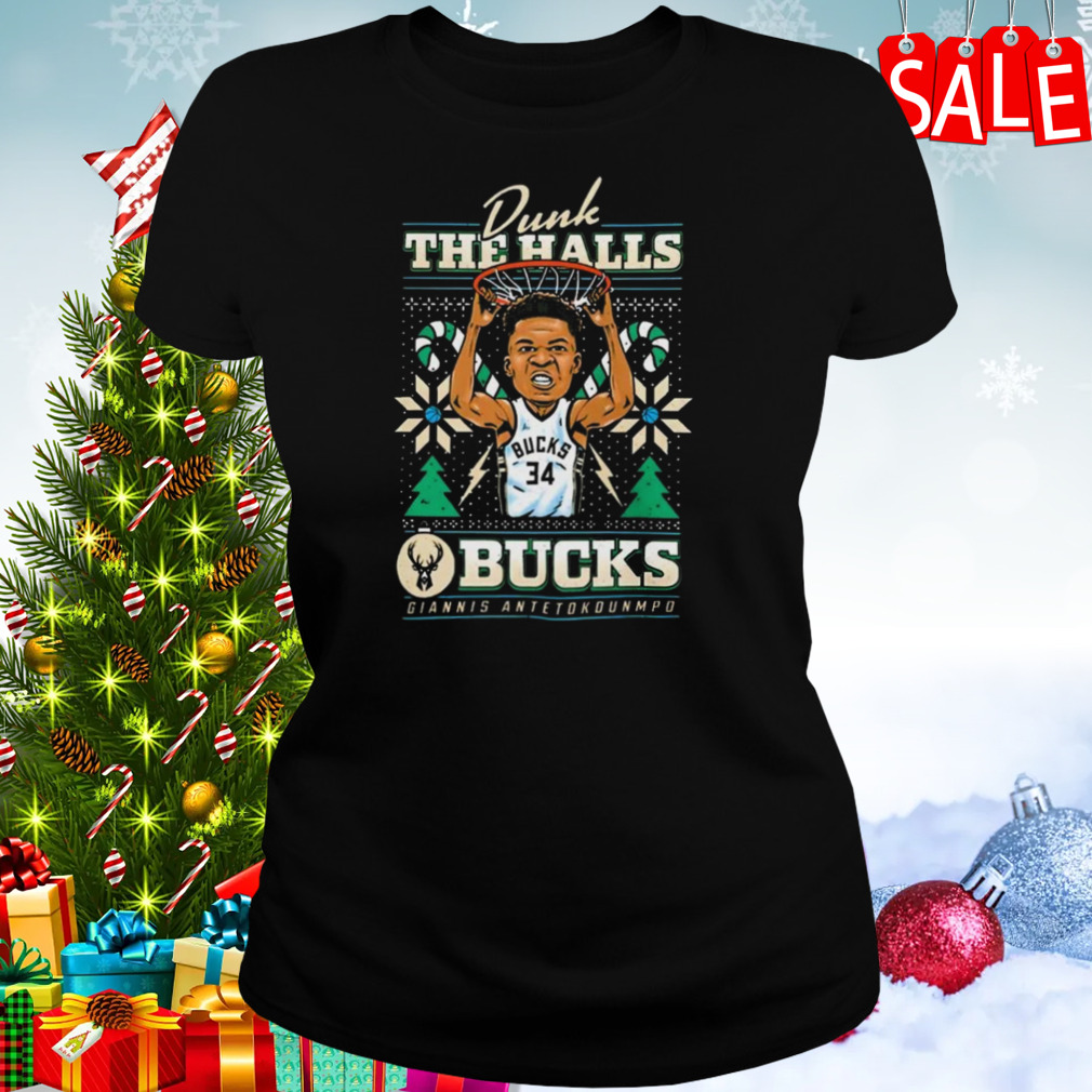 Item Of The Game Giannis Antetokounmpo Milwaukee Bucks Christmas Ugly Sweater sweatshirt 2 Women's tshirt