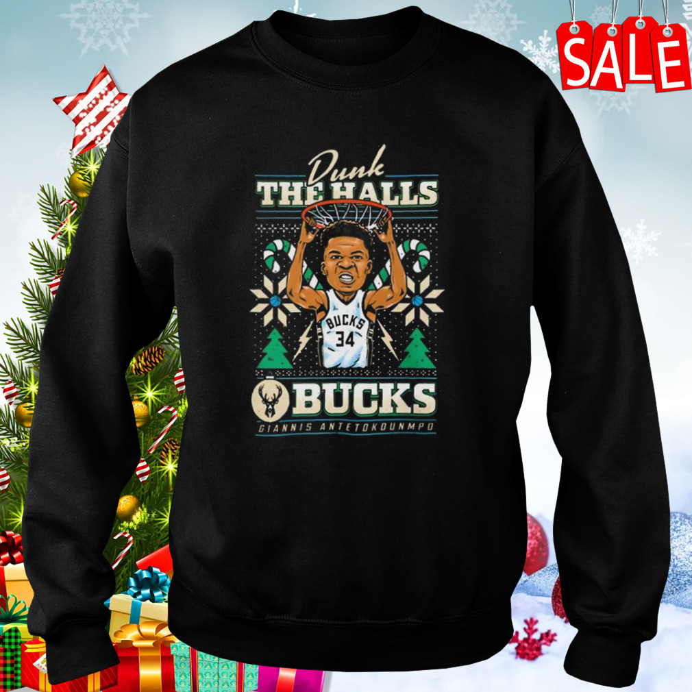 Item Of The Game Giannis Antetokounmpo Milwaukee Bucks Christmas Ugly Sweater sweatshirt 4 Sweaters