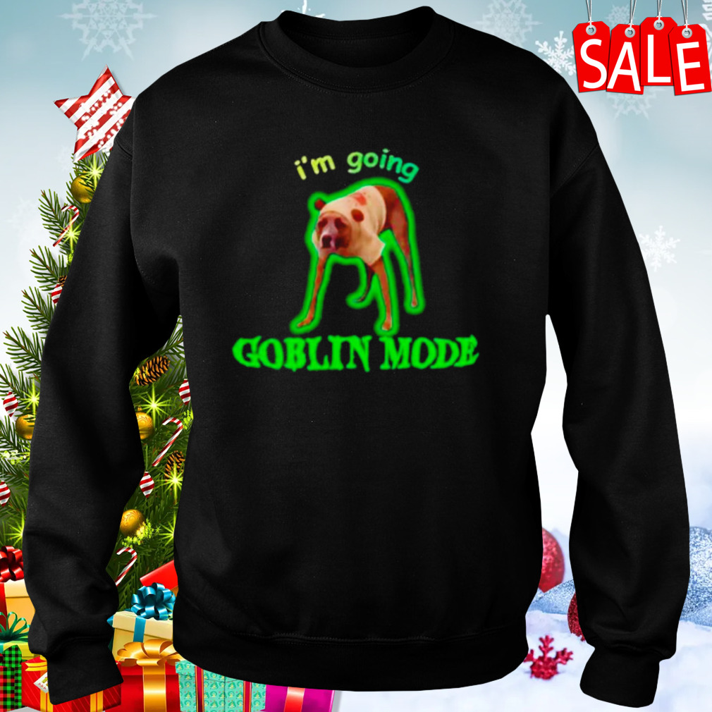 I’m going goblin mode dog meme shirt 4 Sweaters