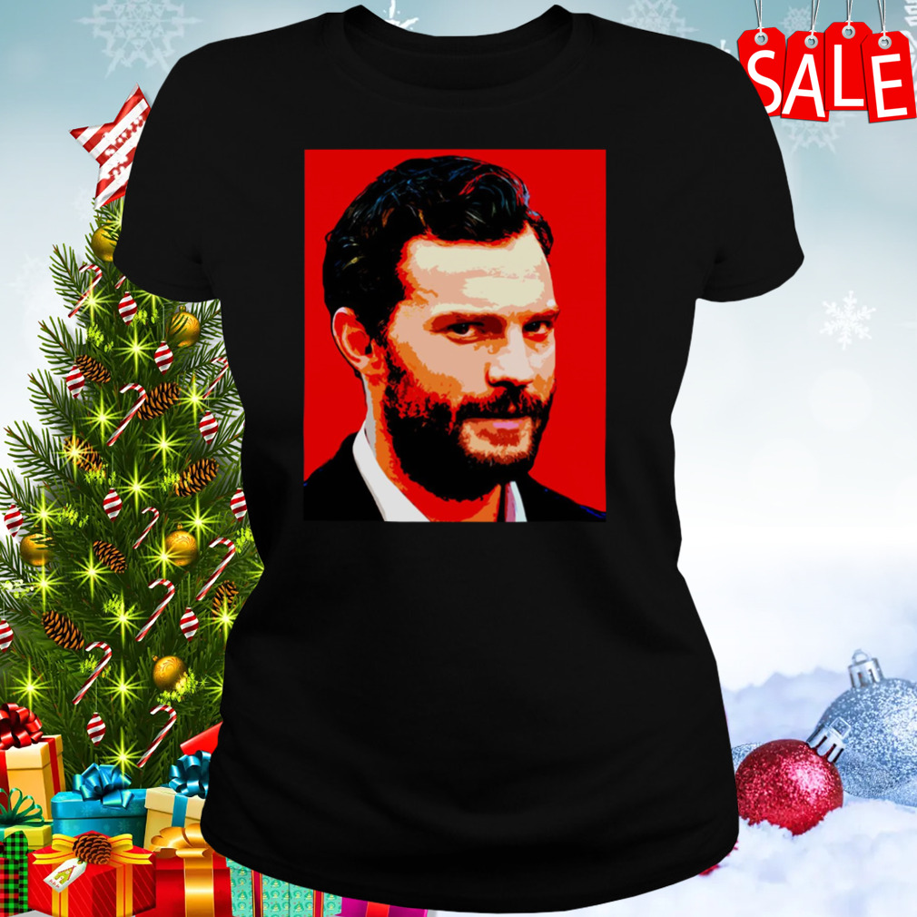Jamie Dornan Red Graphic shirt 2 Women's tshirt