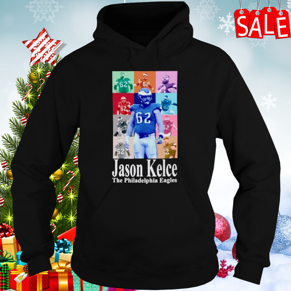 Jason Kelce the Philadelphia Eagles eras tour shirt 5 Hoodies