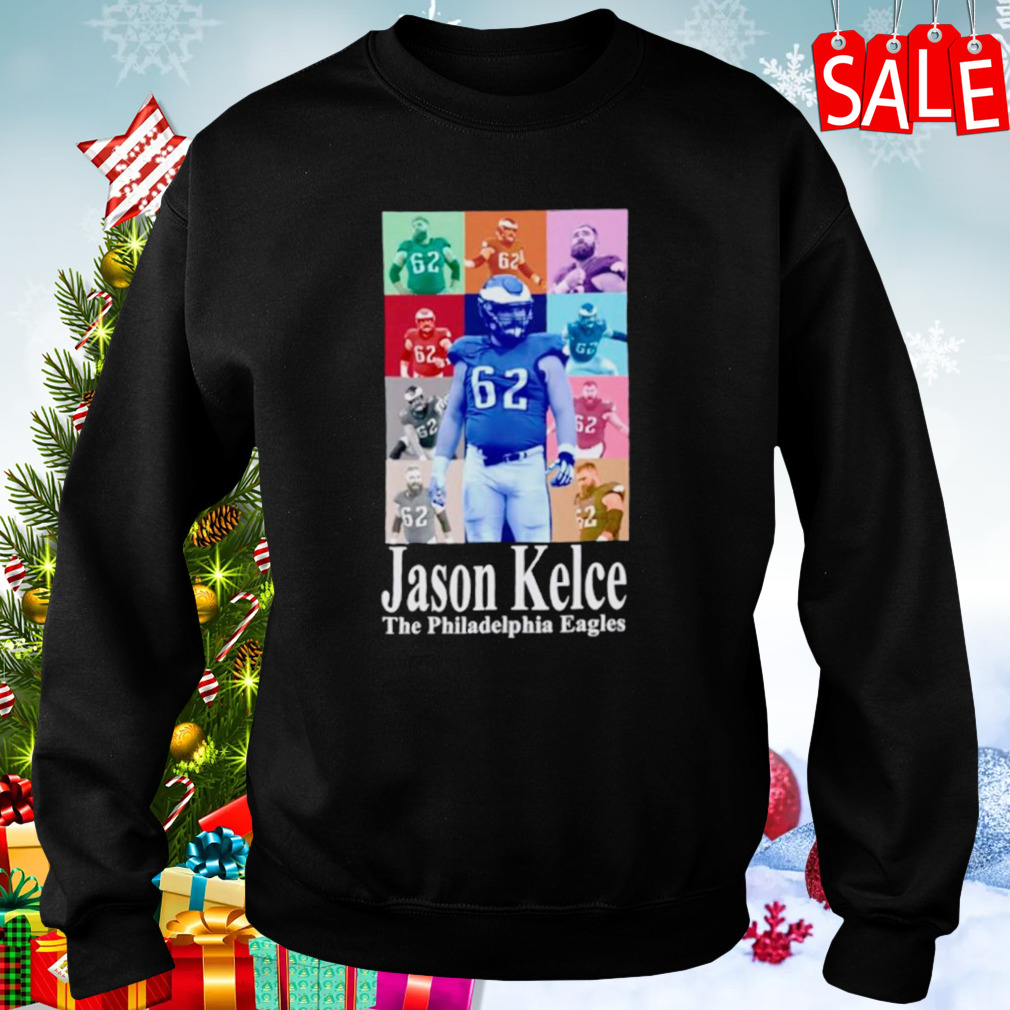 Jason Kelce the Philadelphia Eagles eras tour shirt 4 Sweaters