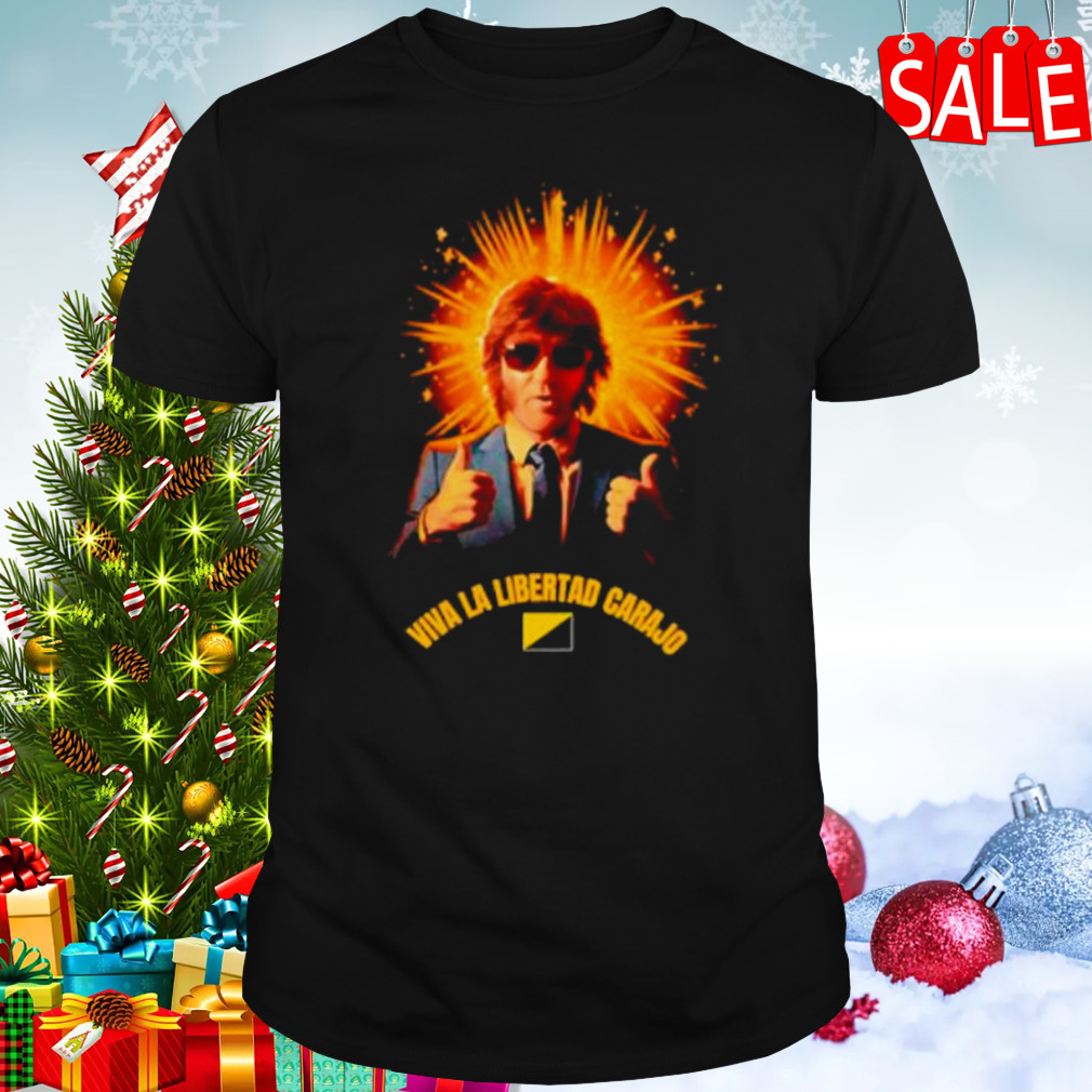 Javier Milei Viva la libertad carajo shirt 1 Unisex tshirt
