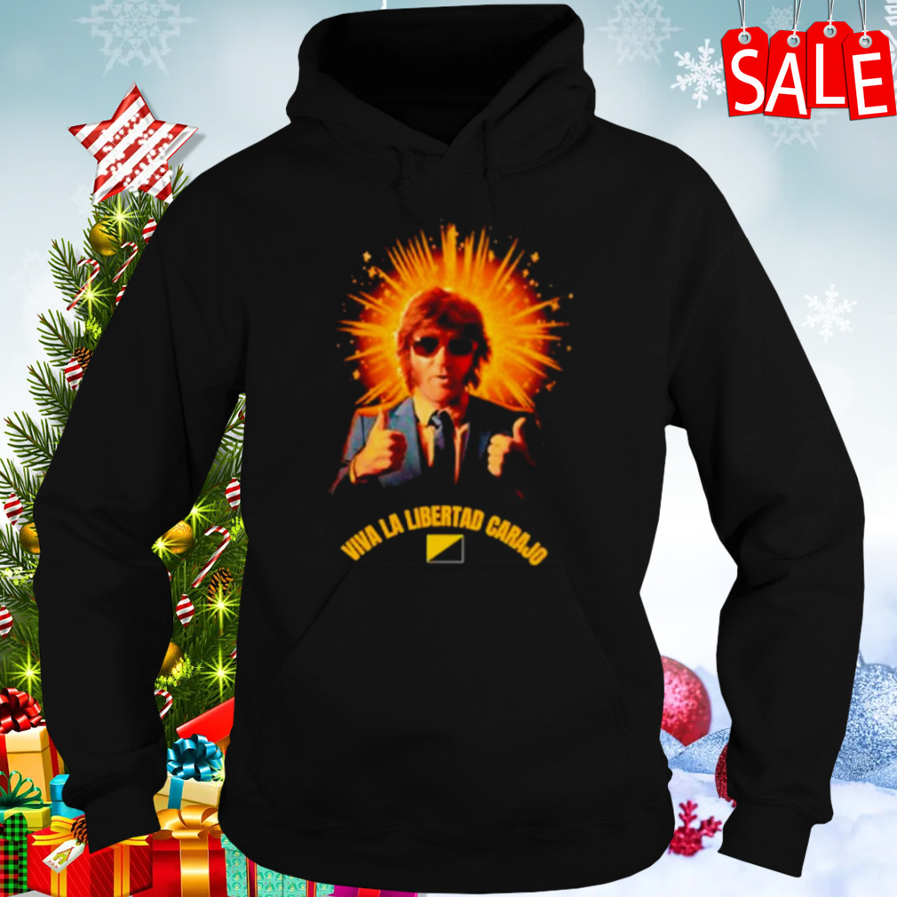 Javier Milei Viva la libertad carajo shirt 5 Hoodies