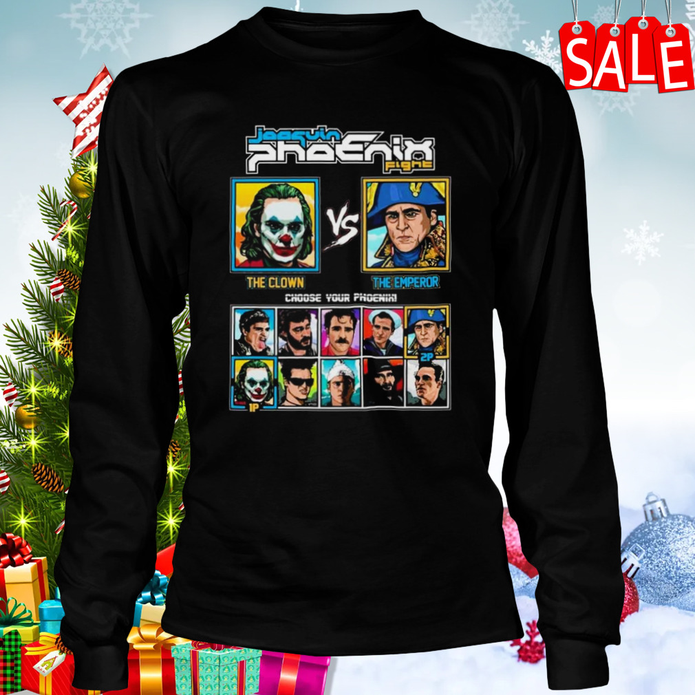 Joaquin Phoenix Movie Joaquin Phoenix Fight sweatshirt 3 Longsleeve tshirt