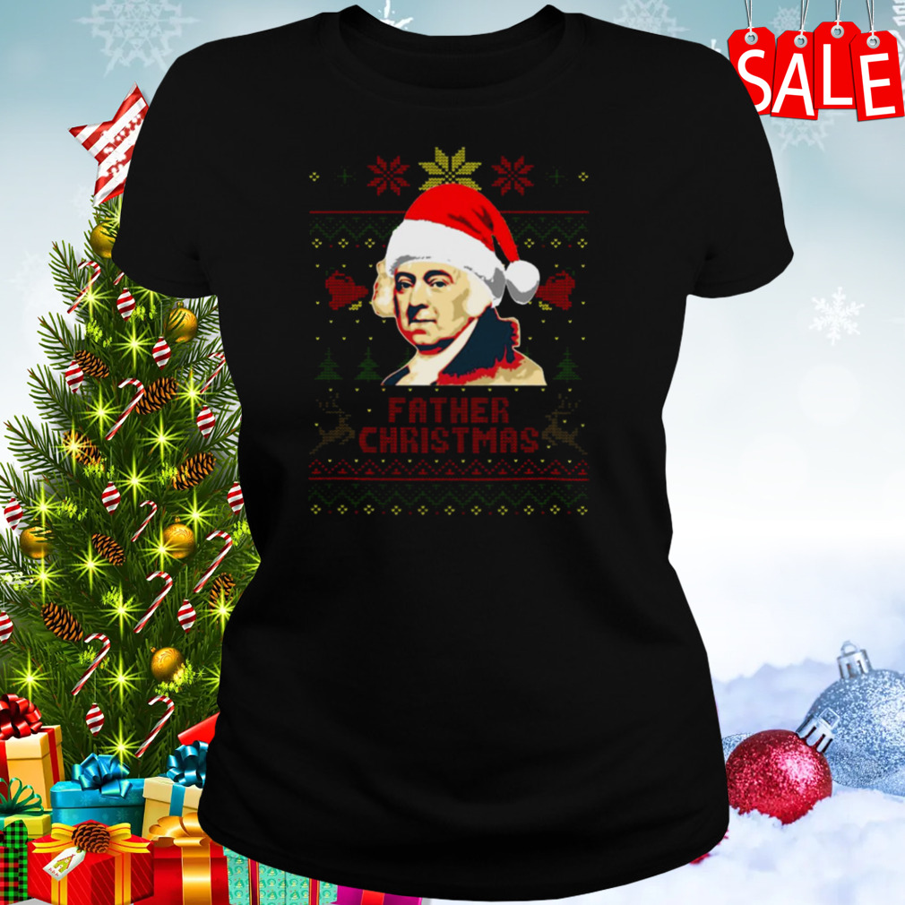 John Adams Father Christmas shirt 2 Women's tshirt
