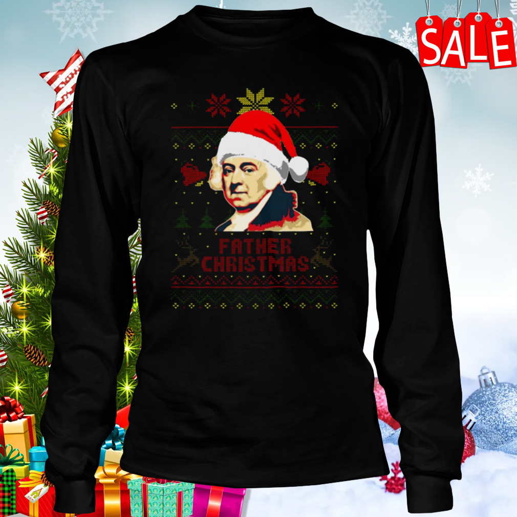 John Adams Father Christmas shirt 3 Longsleeve tshirt