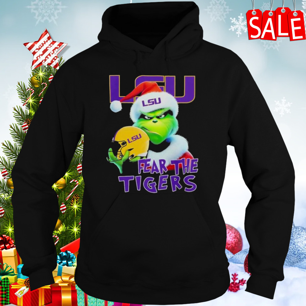 LSU Tigers Grinch Fear The Christmas 2023 shirt 5 Hoodies