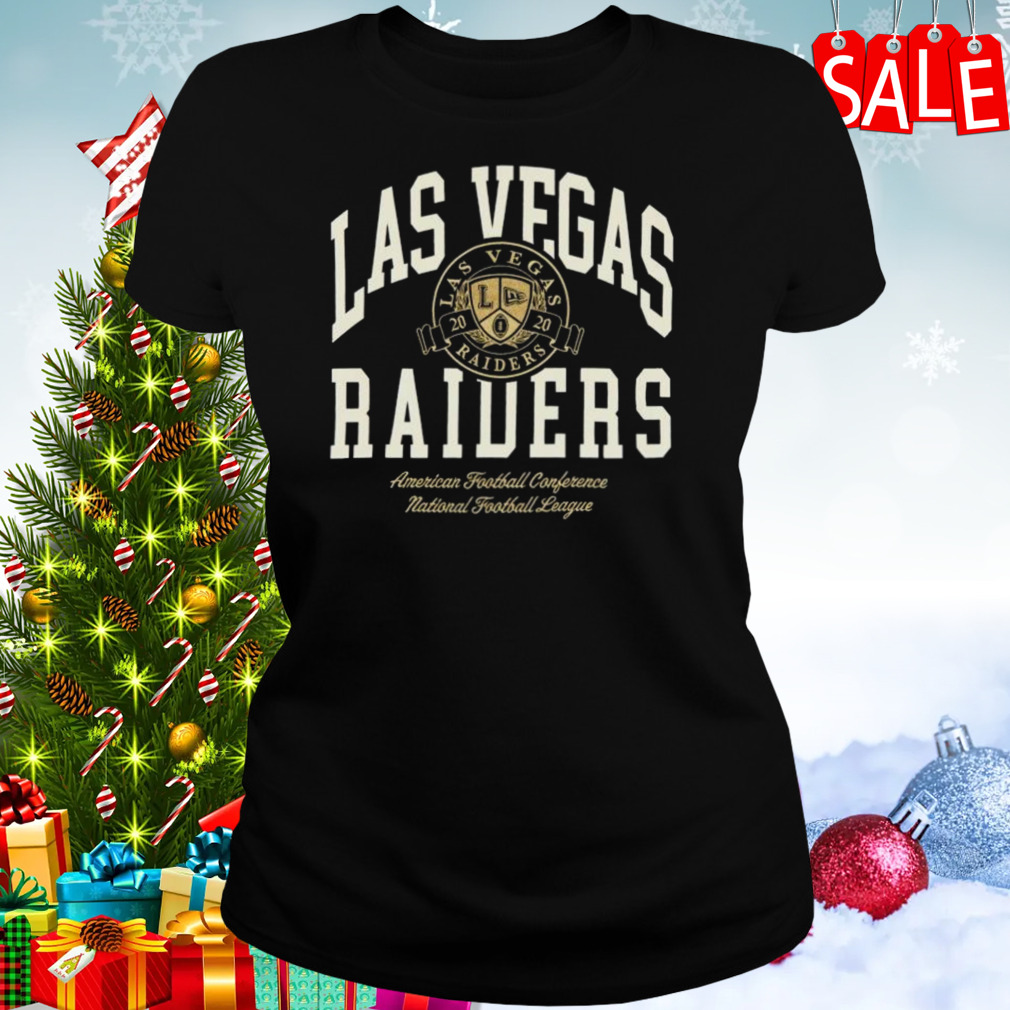 Las Vegas Raiders Letterman Classic American Football Conference National Football League T-shirt 2 Women's tshirt