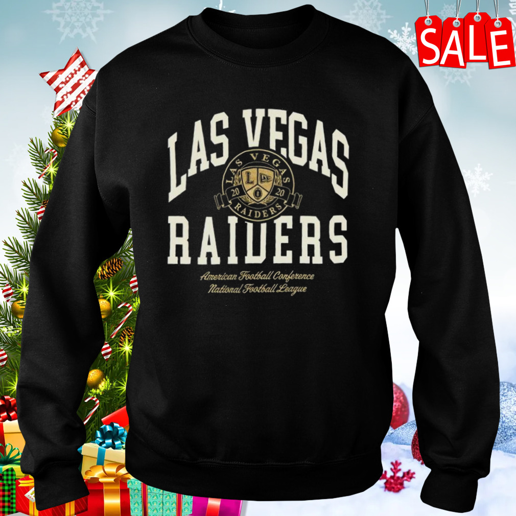 Las Vegas Raiders Letterman Classic American Football Conference National Football League T-shirt 4 Sweaters