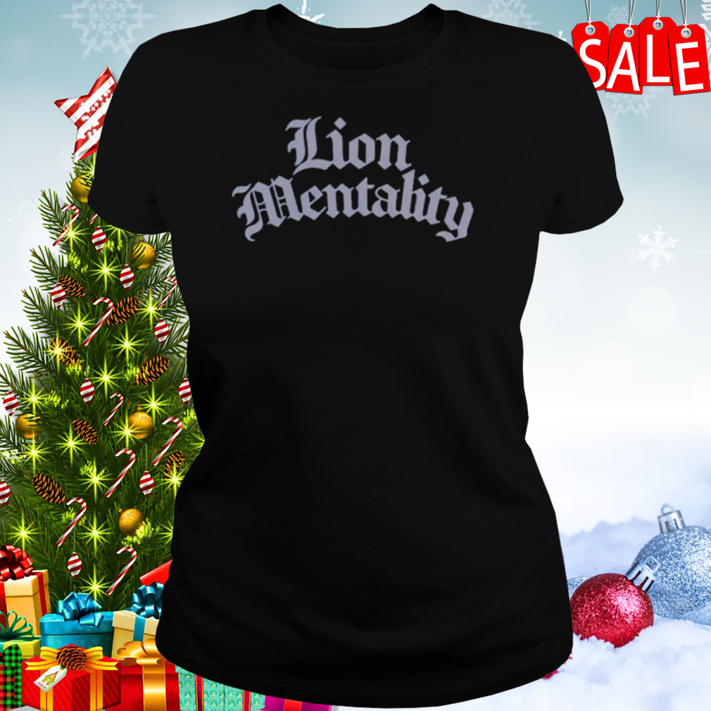 Lion Mentality shirt 2 Women's tshirt