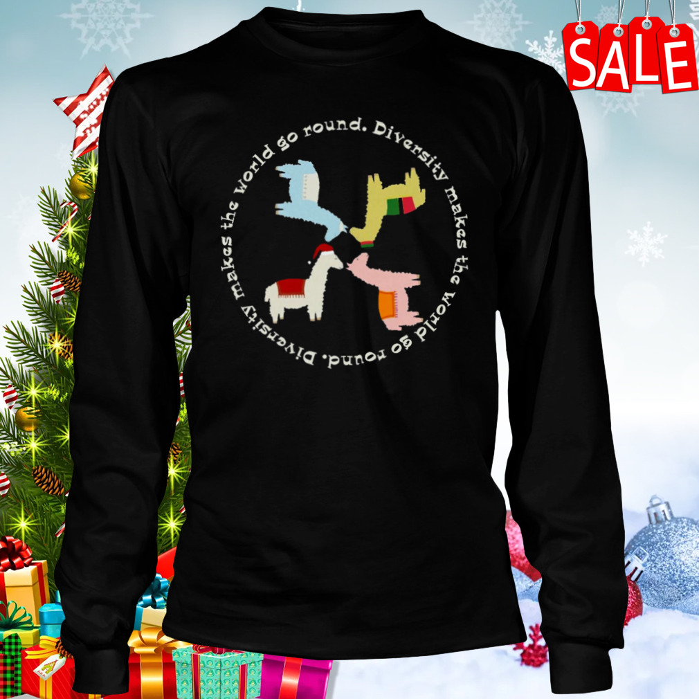 Llama Diversity Happy Diwali Christmas shirt 3 Longsleeve tshirt