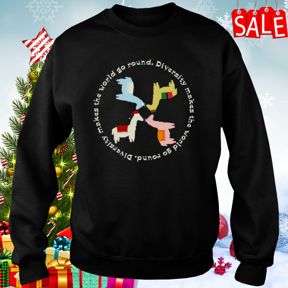 Llama Diversity Happy Diwali Christmas shirt 4 Sweaters