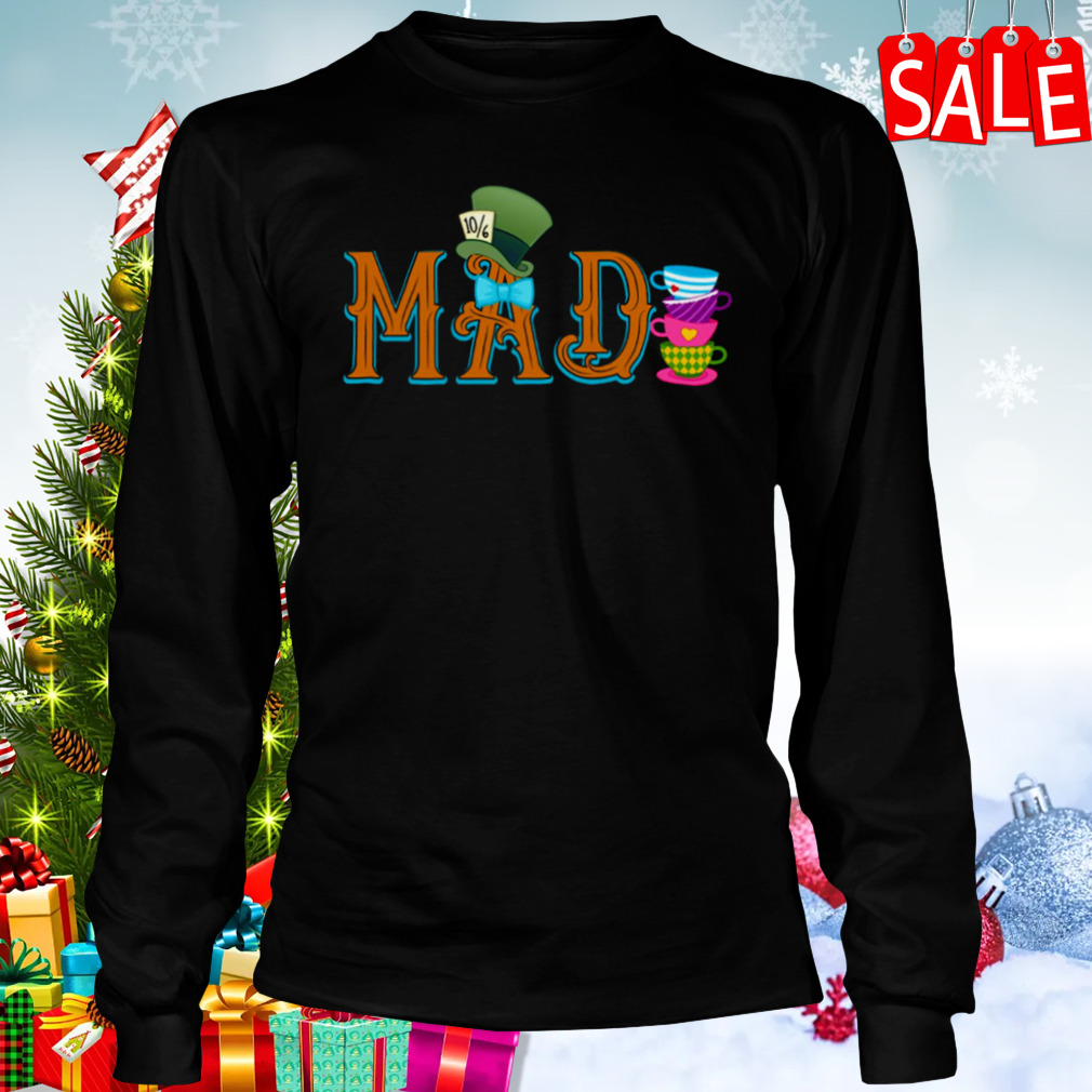Logo Text Mad Hatter shirt 3 Longsleeve tshirt