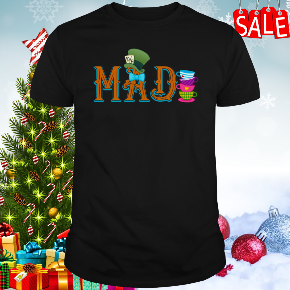 Logo Text Mad Hatter shirt 1 Unisex tshirt