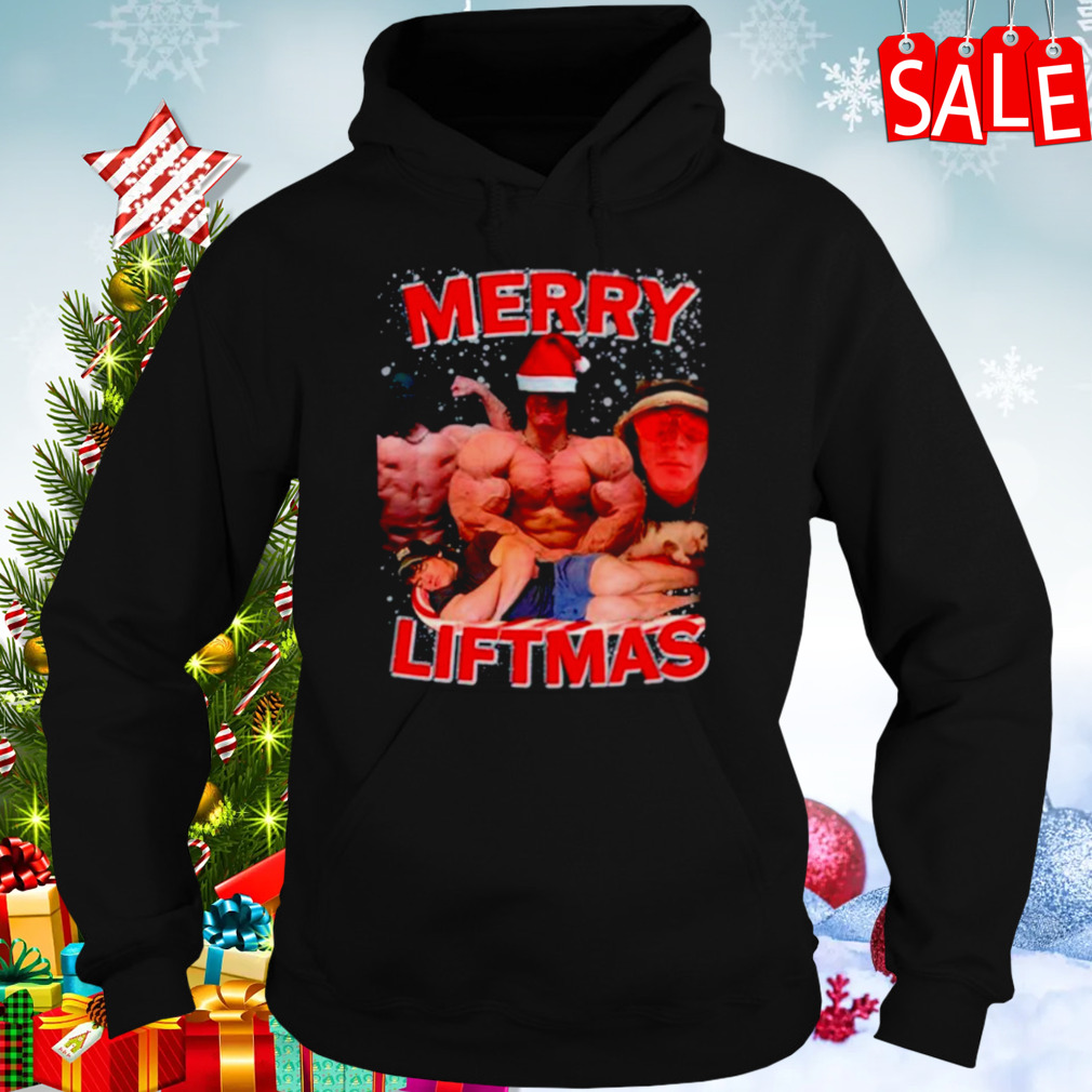 Merry Liftmas Sam Sulek Santa memes shirt 5 Hoodies