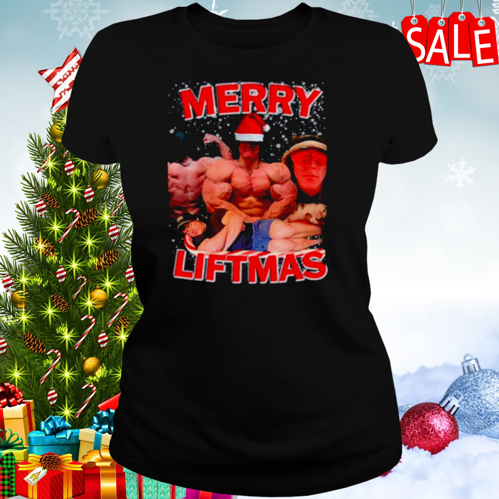 Merry Liftmas Sam Sulek Santa memes shirt 2 Women's tshirt
