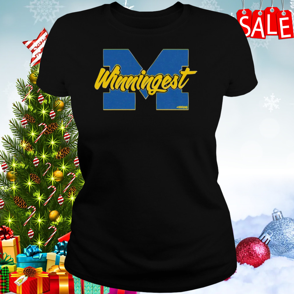 Michigan Wolverines Winningest shirt 2 Women's tshirt