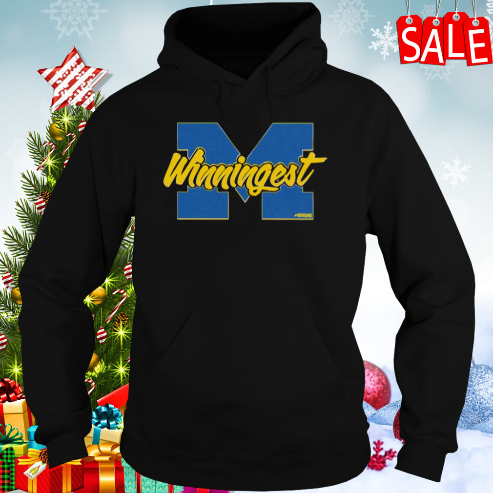 Michigan Wolverines Winningest shirt 5 Hoodies