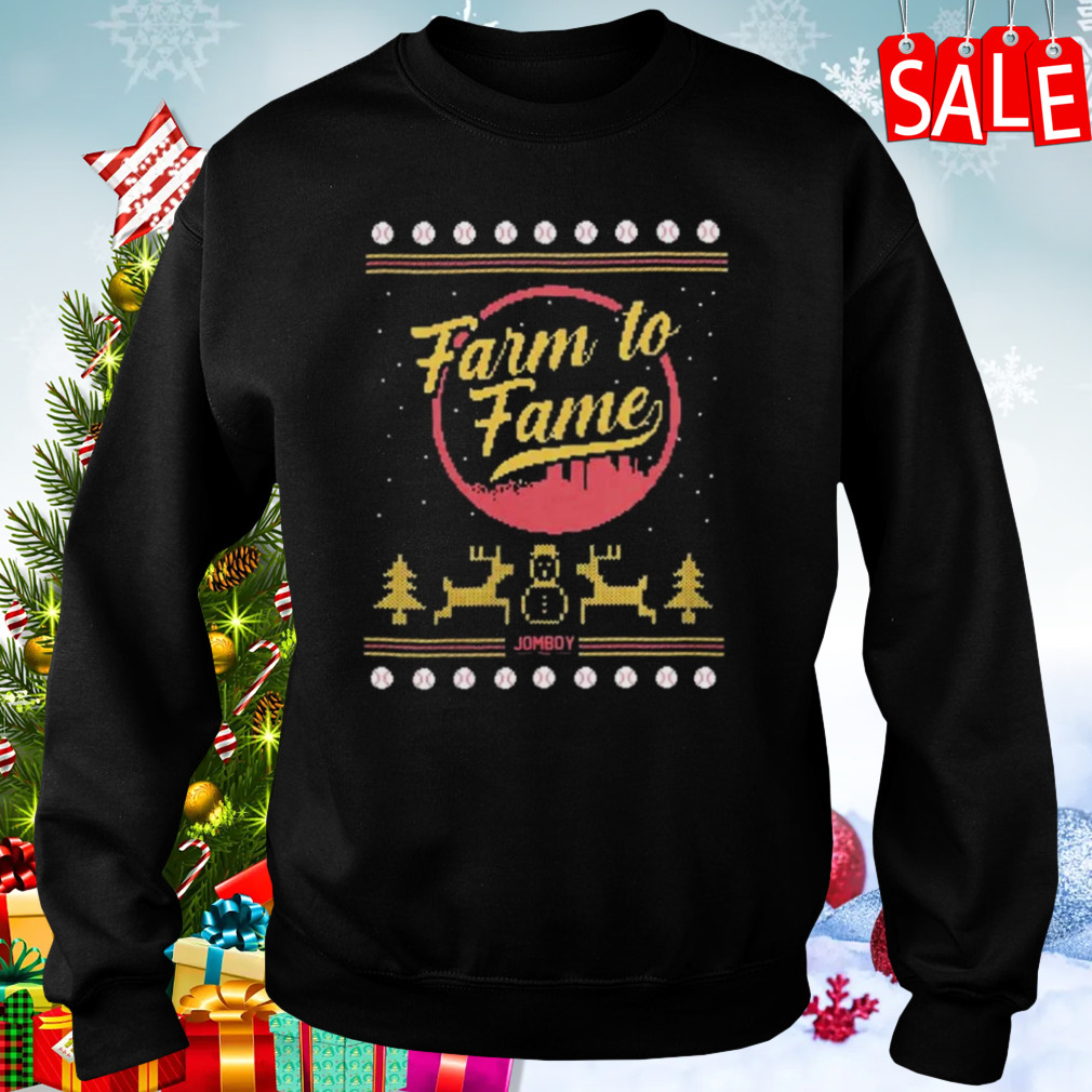 Mlb Farm To Fame Holiday Christmas Ugly Sweater sweatshirt 4 Sweaters