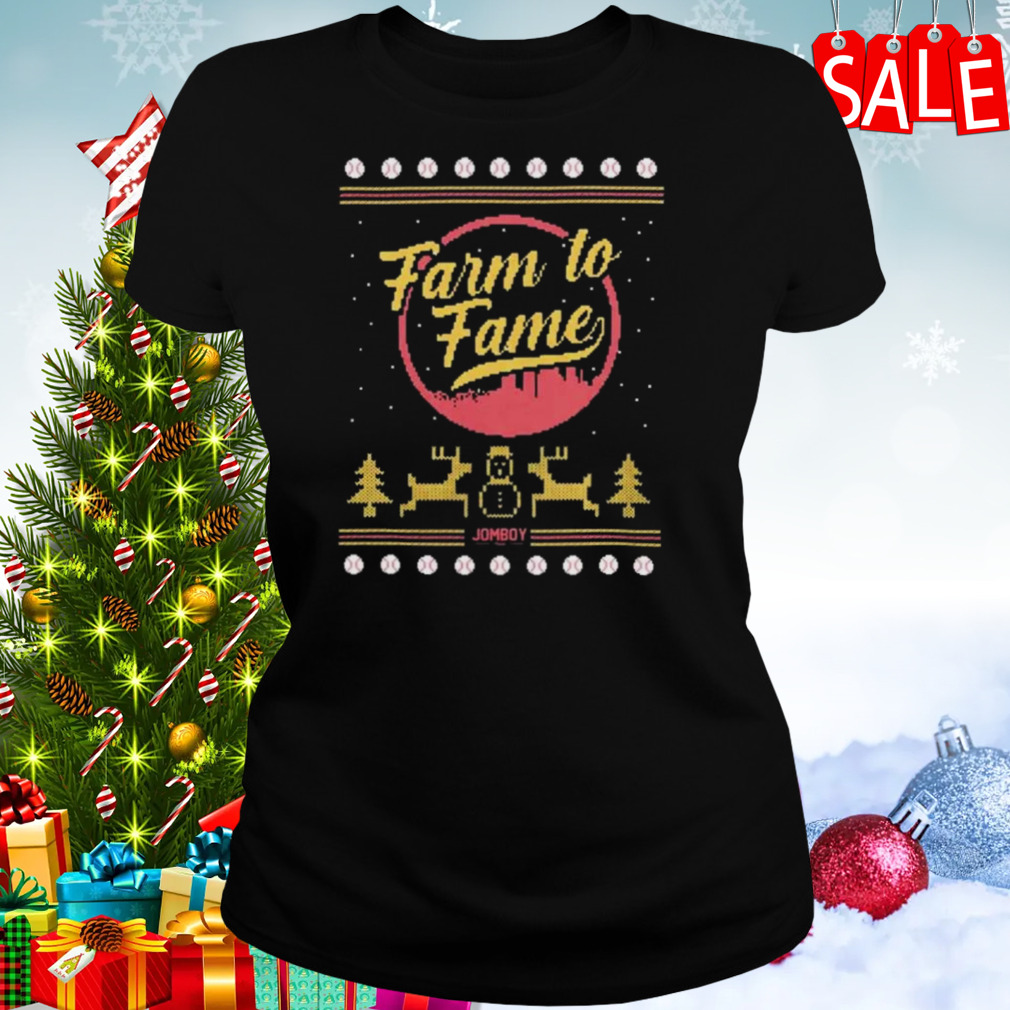 Mlb Farm To Fame Holiday Christmas Ugly Sweater sweatshirt 2 Women's tshirt