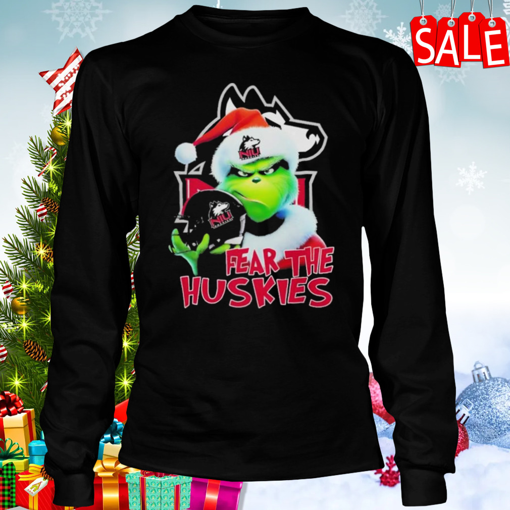 Northern Illinois Huskies Grinch Fear The Christmas 2023 shirt 3 Longsleeve tshirt